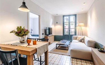 西班牙房产:巴塞罗那市区精装2房公寓 75㎡ 52万欧