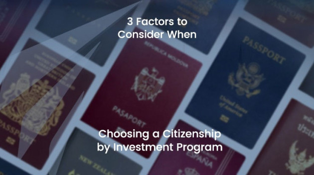 圣基茨护照移民：选择投资公民身份时需要考虑的3个因素