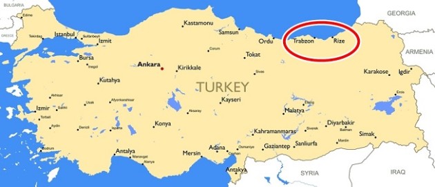 土耳其旅行攻略：特拉布宗和里泽，游览土耳其东北黑海