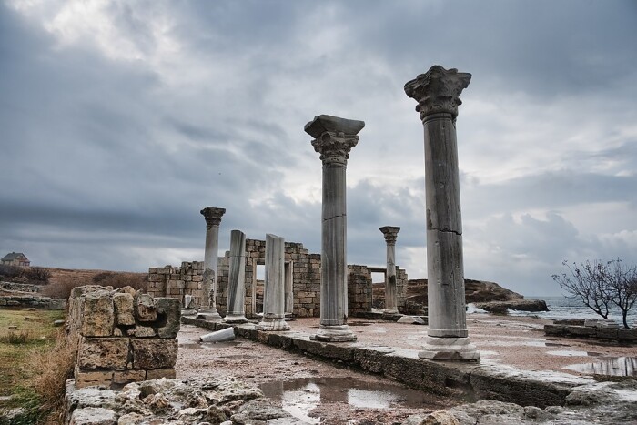 希腊文化旅游：克里米亚古希腊城市切尔索尼索斯建于2500年前