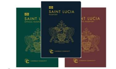圣卢西亚向公民发放电子护照