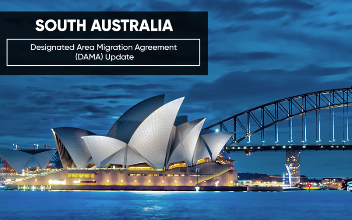 南澳大利亚指定区域移民协议（DAMA）更新