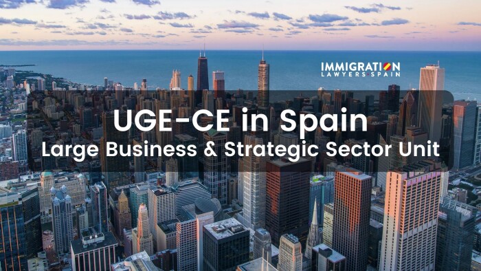 西班牙的UGE-CE：大型业务部门和战略部门