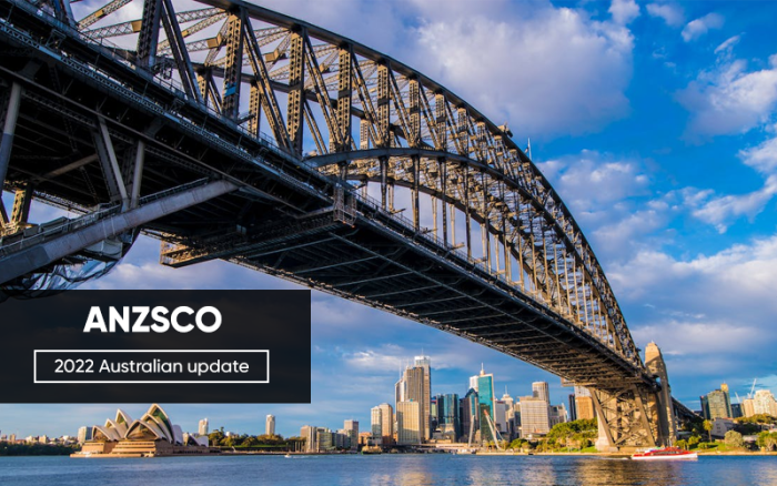 澳大利亚和新西兰职业标准分类于2022年11月22日更新