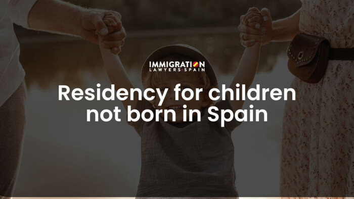 非西班牙出生的未成年儿童的居留权