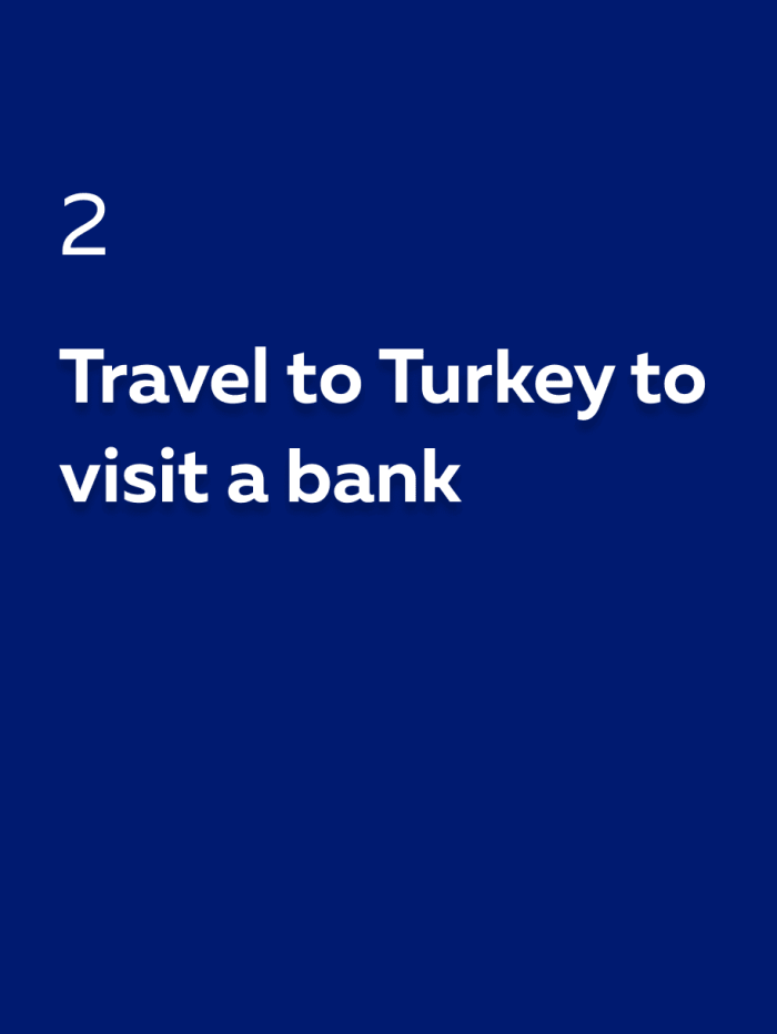 如何选择一家土耳其私人银行并开立一个临时账户？