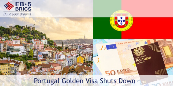 葡萄牙黄金签证计划被关闭