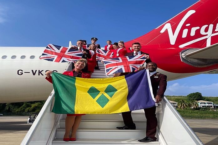 维珍大西洋航空引入加勒比海岛间飞行