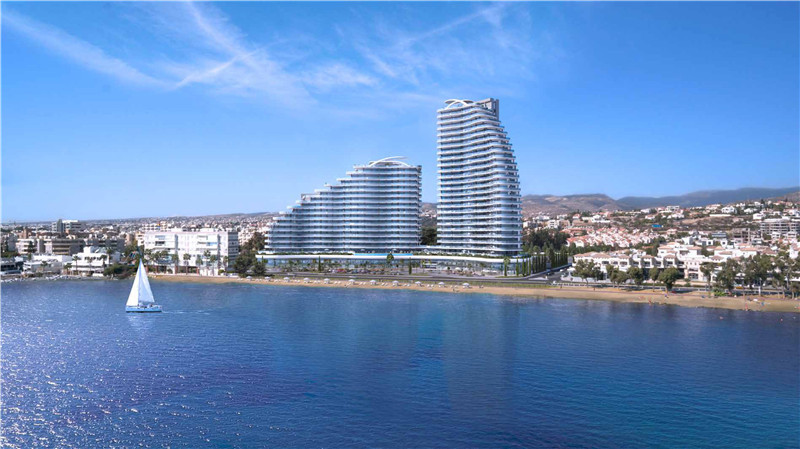 塞浦路斯房产:利马索尔一线海景豪华酒店公寓