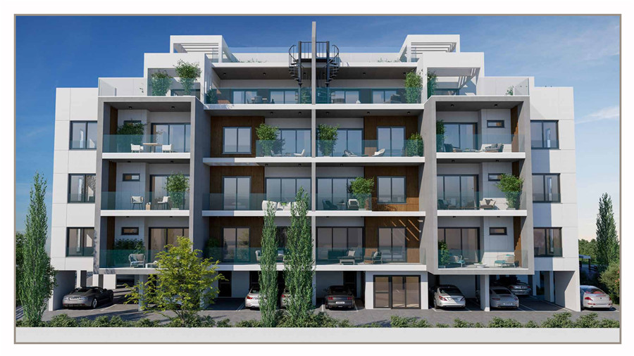 塞浦路斯利马索尔近海现代公寓 送绿卡