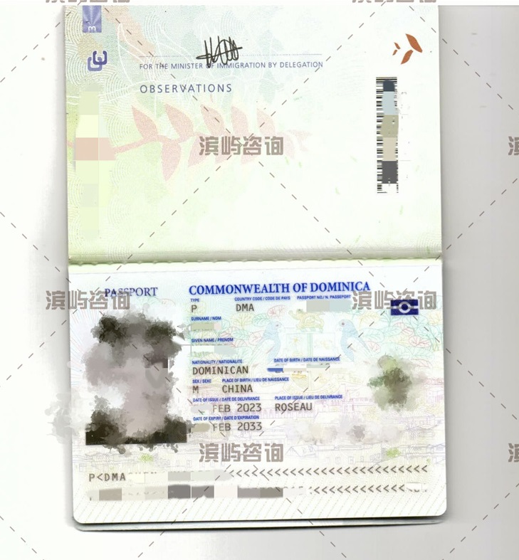 多米尼克护照成功案例：2023.02获得生物芯片护照